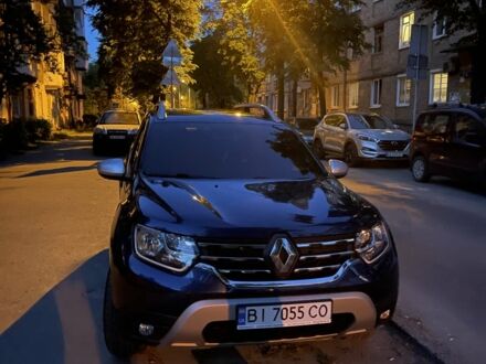 Синій Рено Дастер, об'ємом двигуна 1.46 л та пробігом 100 тис. км за 17200 $, фото 1 на Automoto.ua