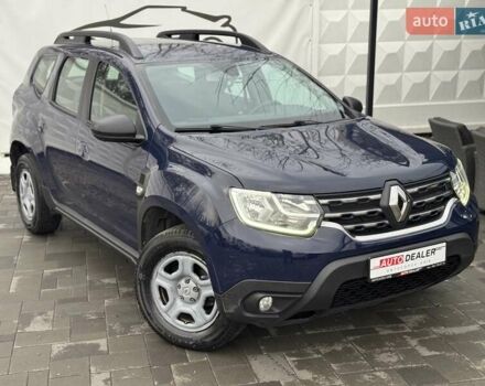 Синій Рено Дастер, об'ємом двигуна 1.6 л та пробігом 90 тис. км за 15500 $, фото 1 на Automoto.ua
