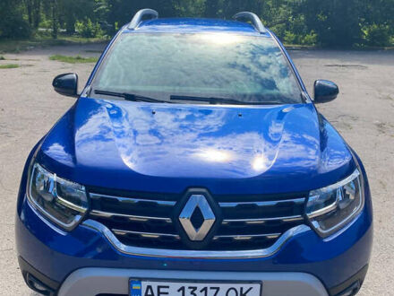 Синий Рено Дастер, объемом двигателя 1.5 л и пробегом 68 тыс. км за 19000 $, фото 1 на Automoto.ua