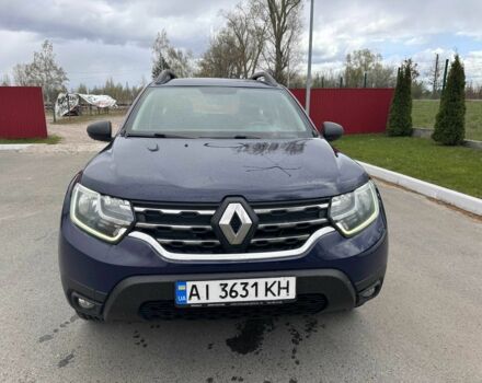 Синий Рено Дастер, объемом двигателя 1.6 л и пробегом 149 тыс. км за 14100 $, фото 1 на Automoto.ua