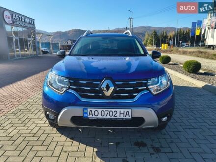 Синий Рено Дастер, объемом двигателя 1.6 л и пробегом 51 тыс. км за 16500 $, фото 1 на Automoto.ua