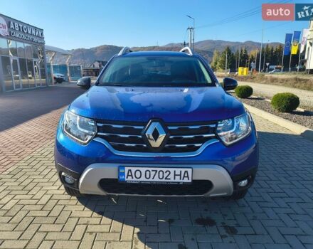 Синий Рено Дастер, объемом двигателя 1.6 л и пробегом 51 тыс. км за 16500 $, фото 1 на Automoto.ua