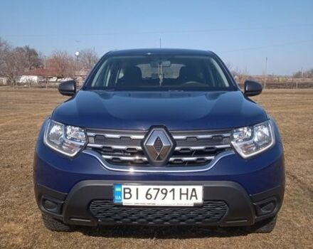 Синий Рено Дастер, объемом двигателя 1.6 л и пробегом 53 тыс. км за 16200 $, фото 1 на Automoto.ua