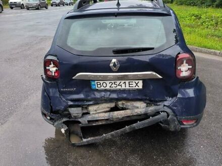 Синий Рено Дастер, объемом двигателя 1.46 л и пробегом 229 тыс. км за 8500 $, фото 1 на Automoto.ua