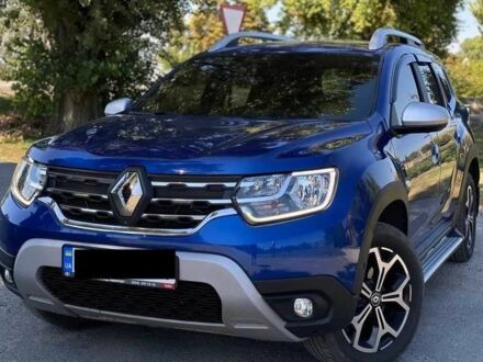 Синий Рено Дастер, объемом двигателя 1.6 л и пробегом 109 тыс. км за 9000 $, фото 1 на Automoto.ua