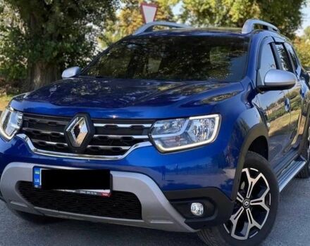 Синий Рено Дастер, объемом двигателя 1.6 л и пробегом 109 тыс. км за 9000 $, фото 1 на Automoto.ua