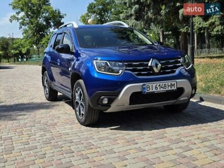 Рено Дастер 2021 в Киеве на Automoto.ua Синий Рено Дастер, объемом двигателя 1.5 л и пробегом 22 тыс. км за 20000 $, фото 1 на Automoto.ua