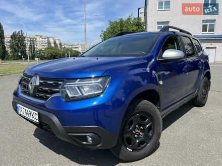 Рено Дастер 2022 в Киеве на Automoto.ua Синий Рено Дастер, объемом двигателя 1.6 л и пробегом 23 тыс. км за 16900 $, фото 1 на Automoto.ua