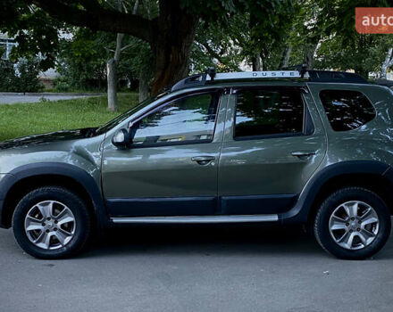 Зеленый Рено Дастер, объемом двигателя 1.46 л и пробегом 188 тыс. км за 11500 $, фото 4 на Automoto.ua