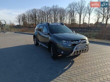 Рено Дастер 2015 в Ковель на Automoto.ua Зеленый Рено Дастер, объемом двигателя 1.46 л и пробегом 159 тыс. км за 13600 $, фото 1 на Automoto.ua