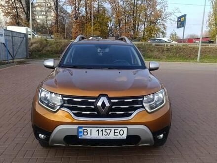 Оранжевый Рено Дастер, объемом двигателя 1.46 л и пробегом 92 тыс. км за 17200 $, фото 1 на Automoto.ua