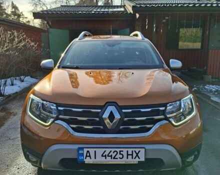 Оранжевый Рено Дастер, объемом двигателя 1.5 л и пробегом 58 тыс. км за 18000 $, фото 1 на Automoto.ua