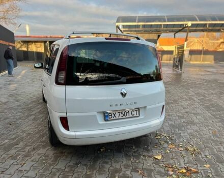 Рено Эспейс 2011 в Полонном на Automoto.ua Белый Рено Эспейс, объемом двигателя 2 л и пробегом 278 тыс. км за 8400 $, фото 6 на Automoto.ua