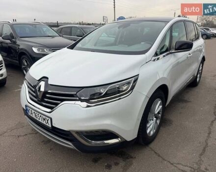 Белый Рено Эспейс, объемом двигателя 1.6 л и пробегом 228 тыс. км за 15900 $, фото 1 на Automoto.ua