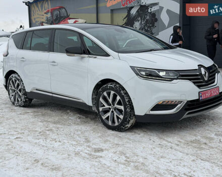 Белый Рено Эспейс, объемом двигателя 1.6 л и пробегом 222 тыс. км за 15999 $, фото 1 на Automoto.ua