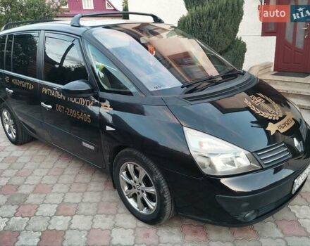 Черный Рено Эспейс, объемом двигателя 2.2 л и пробегом 329 тыс. км за 5200 $, фото 4 на Automoto.ua