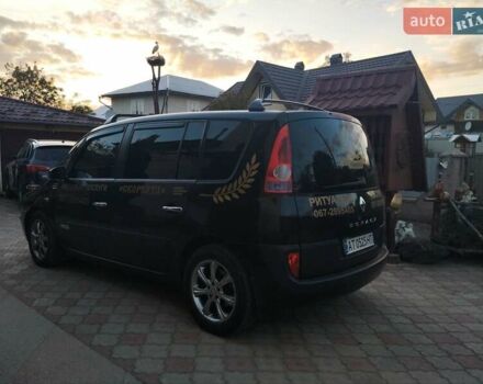 Черный Рено Эспейс, объемом двигателя 2.2 л и пробегом 329 тыс. км за 5200 $, фото 2 на Automoto.ua