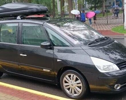 Черный Рено Эспейс, объемом двигателя 3 л и пробегом 290 тыс. км за 5200 $, фото 1 на Automoto.ua