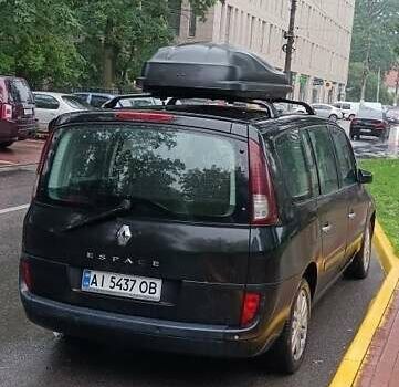 Черный Рено Эспейс, объемом двигателя 3 л и пробегом 290 тыс. км за 5200 $, фото 6 на Automoto.ua