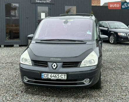 Черный Рено Эспейс, объемом двигателя 2 л и пробегом 250 тыс. км за 6950 $, фото 1 на Automoto.ua