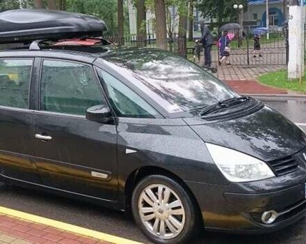 Черный Рено Эспейс, объемом двигателя 3 л и пробегом 290 тыс. км за 5200 $, фото 3 на Automoto.ua