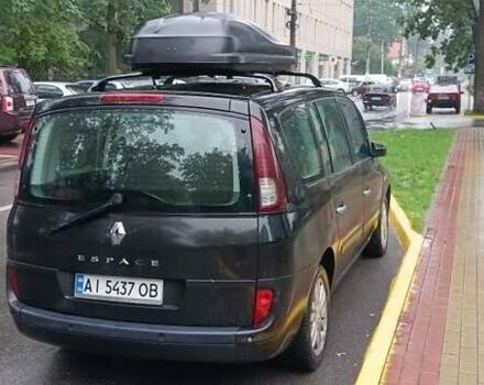 Черный Рено Эспейс, объемом двигателя 3 л и пробегом 290 тыс. км за 5200 $, фото 5 на Automoto.ua