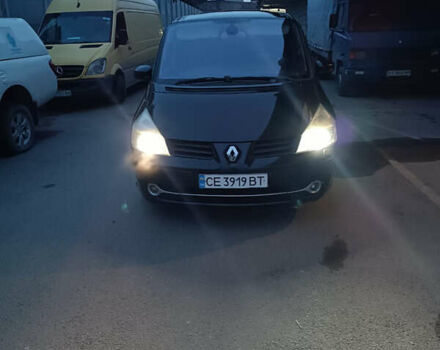 Черный Рено Эспейс, объемом двигателя 2 л и пробегом 380 тыс. км за 6700 $, фото 1 на Automoto.ua