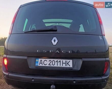 Черный Рено Эспейс, объемом двигателя 2 л и пробегом 309 тыс. км за 6000 $, фото 9 на Automoto.ua