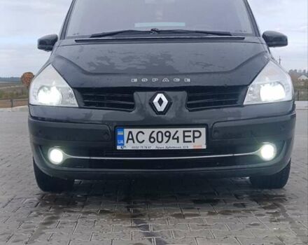 Черный Рено Эспейс, объемом двигателя 2 л и пробегом 300 тыс. км за 7700 $, фото 1 на Automoto.ua