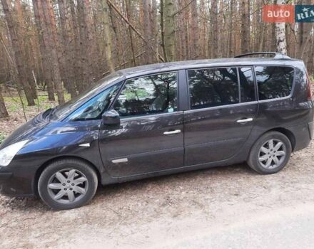Черный Рено Эспейс, объемом двигателя 2 л и пробегом 148 тыс. км за 9877 $, фото 1 на Automoto.ua