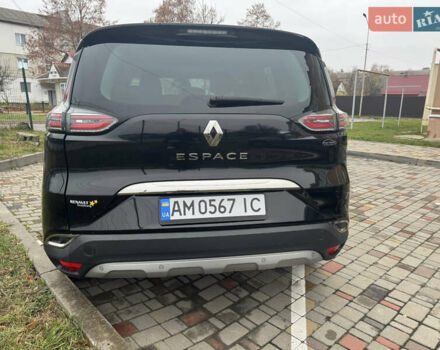 Чорний Рено Еспейс, об'ємом двигуна 1.6 л та пробігом 288 тис. км за 15700 $, фото 5 на Automoto.ua