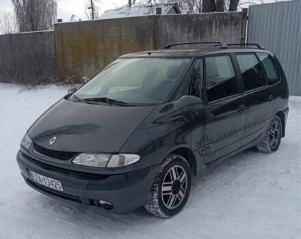 Черный Рено Эспейс, объемом двигателя 2 л и пробегом 100 тыс. км за 1500 $, фото 1 на Automoto.ua