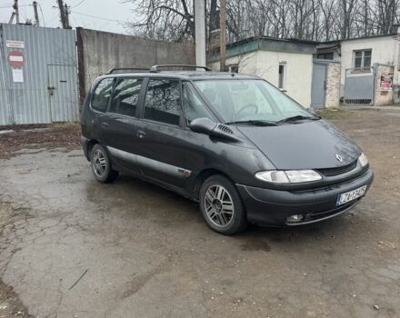 Черный Рено Эспейс, объемом двигателя 2 л и пробегом 100 тыс. км за 1800 $, фото 1 на Automoto.ua