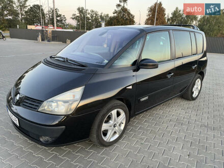 Рено Еспейс 2004 у Кагарлыке на Automoto.ua Чорний Рено Еспейс, об'ємом двигуна 2 л та пробігом 254 тис. км за 5300 $, фото 1 на Automoto.ua