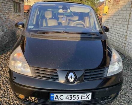 Черный Рено Эспейс, объемом двигателя 2.2 л и пробегом 220 тыс. км за 4000 $, фото 1 на Automoto.ua