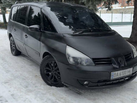 Чорний Рено Еспейс, об'ємом двигуна 2.19 л та пробігом 250 тис. км за 7000 $, фото 1 на Automoto.ua