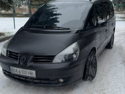Черный Рено Эспейс, объемом двигателя 2.2 л и пробегом 250 тыс. км за 6500 $, фото 1 на Automoto.ua