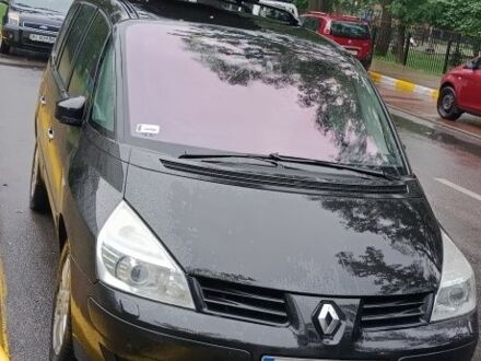 Черный Рено Эспейс, объемом двигателя 3 л и пробегом 290 тыс. км за 5200 $, фото 1 на Automoto.ua