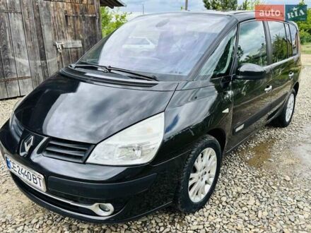 Черный Рено Эспейс, объемом двигателя 2.2 л и пробегом 318 тыс. км за 4600 $, фото 1 на Automoto.ua