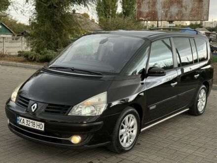 Черный Рено Эспейс, объемом двигателя 2.2 л и пробегом 222 тыс. км за 5950 $, фото 1 на Automoto.ua