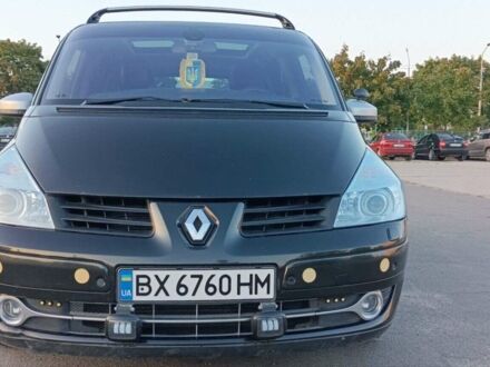 Черный Рено Эспейс, объемом двигателя 2 л и пробегом 260 тыс. км за 8000 $, фото 1 на Automoto.ua