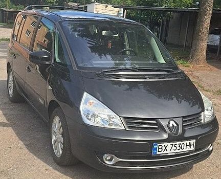 Черный Рено Эспейс, объемом двигателя 2 л и пробегом 192 тыс. км за 8500 $, фото 1 на Automoto.ua