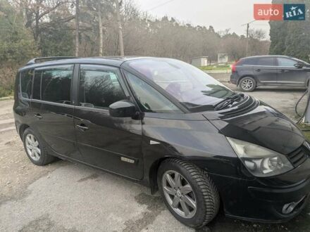Черный Рено Эспейс, объемом двигателя 2 л и пробегом 350 тыс. км за 6700 $, фото 1 на Automoto.ua