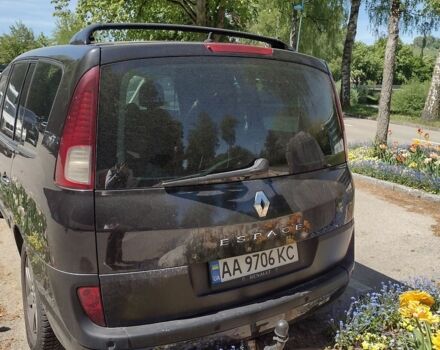 Чорний Рено Еспейс, об'ємом двигуна 2 л та пробігом 215 тис. км за 8500 $, фото 1 на Automoto.ua