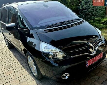 Черный Рено Эспейс, объемом двигателя 2 л и пробегом 238 тыс. км за 10850 $, фото 1 на Automoto.ua