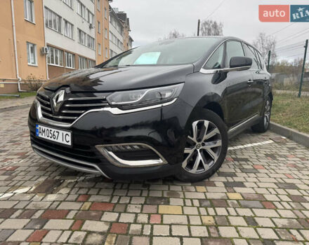 Черный Рено Эспейс, объемом двигателя 1.6 л и пробегом 288 тыс. км за 15700 $, фото 1 на Automoto.ua