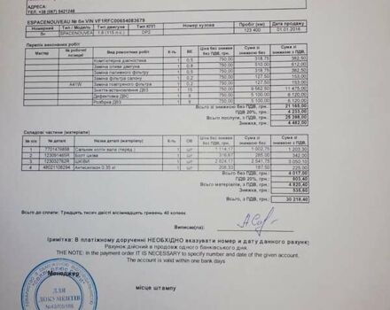 Коричневый Рено Эспейс, объемом двигателя 1.6 л и пробегом 155 тыс. км за 21450 $, фото 36 на Automoto.ua