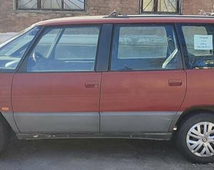 Красный Рено Эспейс, объемом двигателя 2.1 л и пробегом 382 тыс. км за 2500 $, фото 2 на Automoto.ua