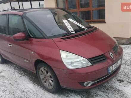 Червоний Рено Еспейс, об'ємом двигуна 2 л та пробігом 279 тис. км за 6350 $, фото 1 на Automoto.ua