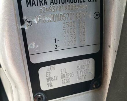 Серый Рено Эспейс, объемом двигателя 2 л и пробегом 200 тыс. км за 2150 $, фото 31 на Automoto.ua